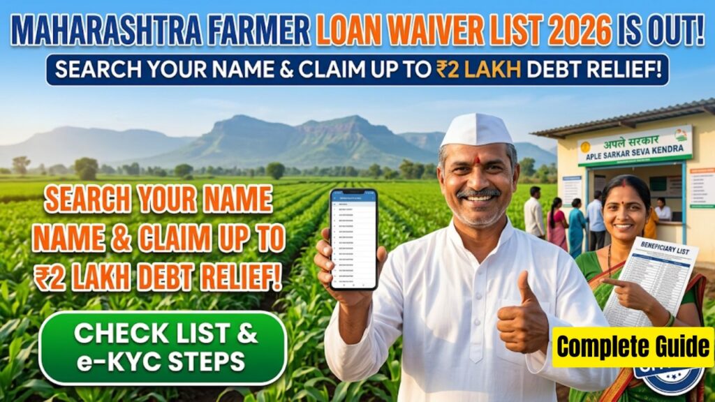 Maharashtra Farmer Loan Waiver Scheme List