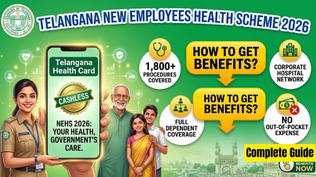 Telangana New Employees Health Scheme