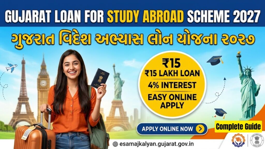 Gujarat Loan for Study Abroad Scheme
